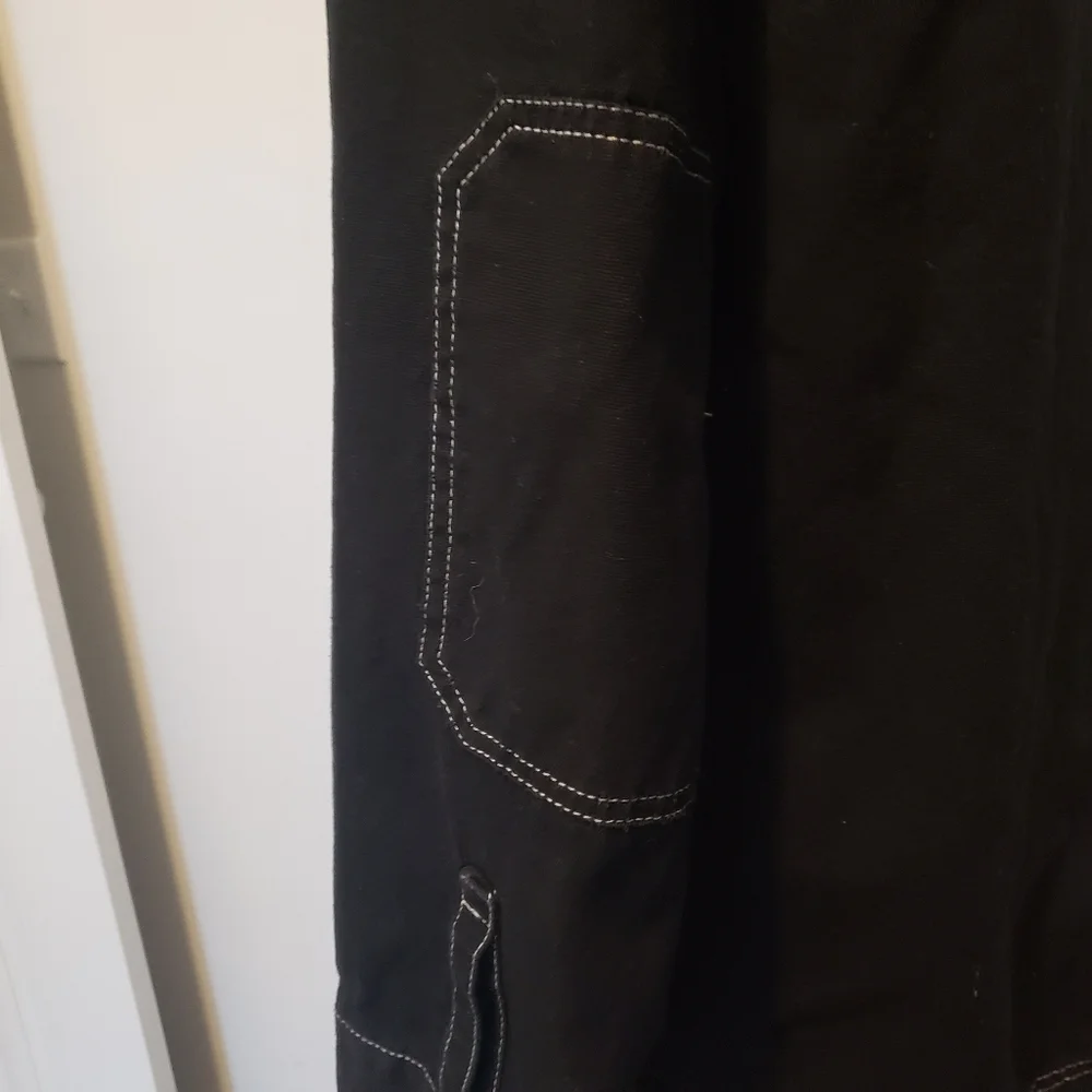 VANS MEN'S Half-Zip HALIFAX JACKET SIZE MEDIUM Color Black‎